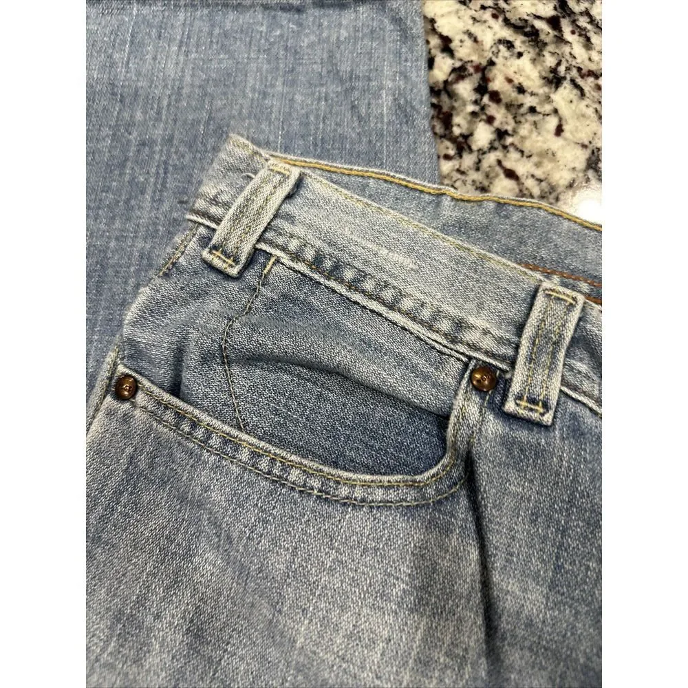 Vintage‎ Y2K Old Navy Mechanic Jeans Mens 36x34 Blue Denim Work Wear Relaxed